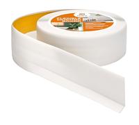 Quest Plinthe Souple Autoadhésive 50 x 20 mm Décorative - Blanc, 10 m