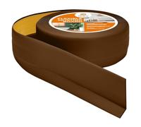 Quest Plinthe Souple Autoadhésive 50 x 20 mm Décorative - Marron, 5 m