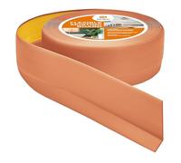 Quest Plinthe Souple Autoadhésive 50 x 20 mm Décorative - Rouge brique, 5 m | Bande de finition flexible, anti-salissures, facile à nettoyer, pour salon, cuisine, salle de bain & locaux techniques
