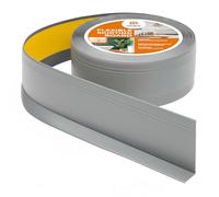 Quest Plinthe Souple en PVC 70 x 20 mm Autoadhésive - Gris, 25 m