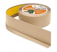 Quest Plinthe Souple en PVC 70 x 20 mm Autoadhésive - Sable, 5 m