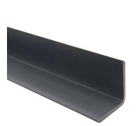 Quest Profilé d'angle 35 x 35 mm - Protection des bords - En plastique PVC - Sans ruban adhésif - 200 cm - Gris foncé