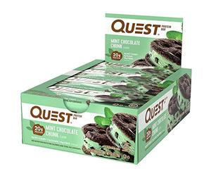 Quest Protein Bars 12 barres Chocolat/menthe