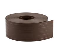 Quest Ruban de clôture en PVC de 10 cm, bande de protection étroite pour clôture de panneaux, 900 g/m², rouleau de 26 m, marron