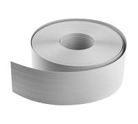 Quest Ruban de clôture en PVC de 10 cm - Brise-vue étroit pour clôtures à double fil de qualité supérieure - Résistant aux intempéries et aux UV - 900 g/m² - Rouleau de 52 m - Gris