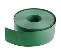 Quest Ruban de clôture en PVC de 10 cm - Brise-vue étroit pour clôtures à double fil de qualité supérieure - Résistant aux intempéries et aux UV - 900 g/m² - Rouleau de 52 m - Vert