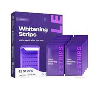 Queste delicate strisce sbiancanti viola rimuovono efficacemente la placca. La loro confezione compatta e pratica le rende ideali per l'igiene orale quotidiana, lasciando il tuo sorriso sano e bianco.