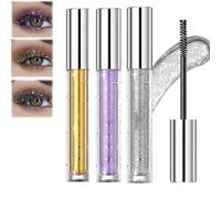 Question Beauty Mascara pailleté, mascara pailleté pour cils, mascara pailleté pour femme, mascara pailleté 4D pour femme, imperméable, fête, mariage