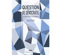 Question de démocratie Sorba Nicolas (Auteur)