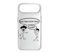 Question drôle Tout ! Pourquoi ? Professeur de Sciences philosophiques Coque pour iPhone Air