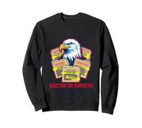 Question Le Narratif Patriot Eagle Secret File Vector Art Sweatshirt
