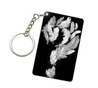 Question Mark By White Feathers Porte-clés tendance en acrylique pour homme et femme