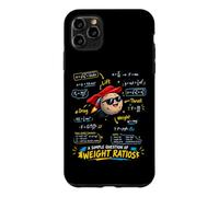 Question mathématique du Rapport de Poids Professeur drôle Dicton Sarcastique Coque pour iPhone 11 Pro Max
