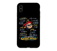 Question mathématique du Rapport de Poids Professeur drôle Dicton Sarcastique Coque pour iPhone XS Max