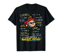 Question mathématique du Rapport de Poids Professeur drôle Dicton Sarcastique T-Shirt Graphique avec Valeur