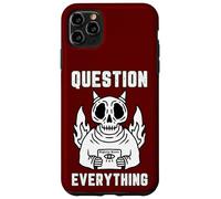 Question Tout Vintage Free Speech Propagande Coque pour iPhone 11 Pro Max