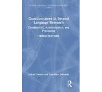 Questionnaires In Second Language Research