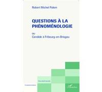 Robert-Michel Palem – Questions à la phénoménologie – Ou Candide à Fribourg-en-Brisgau – Broché
