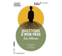 Questions à mon père - Eric Fottorino - Gallimard - Poche - Scolaire / Universitaire