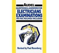 Questions and Answers for Electricians Examinations by Paul Rosenberg Paperback Book Rosenberg, Paul, Rosenberg, John (Auteur)