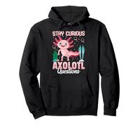 Questions Axolotl Restez Curieux Sweat à Capuche