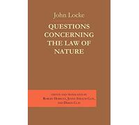 Questions Concerning The Law Of Nature