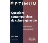 Questions Contemporaines De Culture Générale