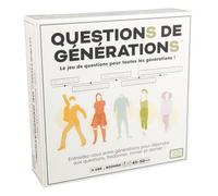 Spin Master – Jeu de société Questions de Générations – 2000 questions et 100 défis – Dès 8 ans
