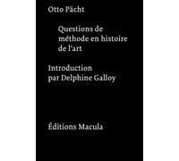 Questions De Méthode En Histoire De L'art