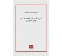 Questions de poétique japonaise