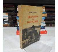 Questions de sociologie