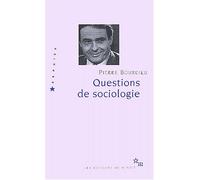 Questions de sociologie de Bourdieu, Pierre (2002) Broché