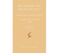 Questions Disputées - Introduction Générale Tome 1, Questions 1-8, Le Premier Principe - L'individuation, Édition Bilingue Français-Latin