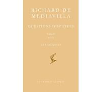 Questions disputées: Tome 4, Questions 23-31, Les Démons, édition bilingue français-latin