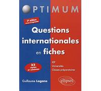 Questions internationales en fiches