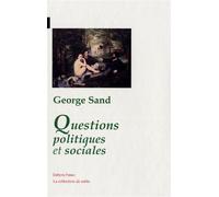 Questions politiques et sociales. - George Sand - Paleo Eds - broché - Essai