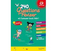 Questions pour réviser – Du CP au CE1 – Cahier de vacances 2026 – Hachette Pratique
