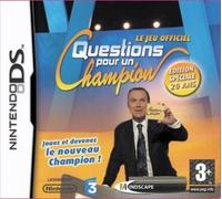 Questions Pour Un Champion : Le Jeu Officiel Édition Spéciale 20 Ans Nintendo Ds