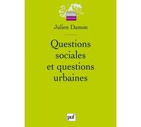 Questions Sociales Et Questions Urbaines