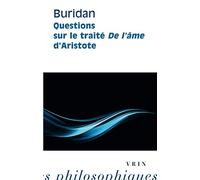 Questions sur le traité De l'âme d'Aristote