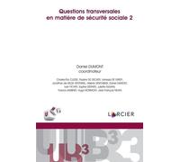Questions Transversales En Matière De Sécurité Sociale 2