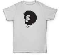 Questlove T-Shirt Rare Hip-HOP The Roots Rap, KRS One, Black Thought, Rawkus Manches Courtes(3X-Large)