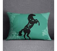 Questo Casa Housse De Coussin Décorative, Housse De Coussin, Taie d'oreiller, Décoration D'intérieur, pour Canapé, Café, Taille : 35 x 50 Cm - Conçu Et Fabriqué en Türkiye
