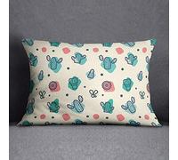 Questo Casa Housse De Coussin Décorative, Housse De Coussin, Taie d'oreiller, Décoration D'intérieur, pour Canapé, Café, Taille : 35 x 50 Cm - Conçu Et Fabriqué en Türkiye