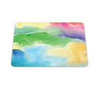 Questo Casa, Tapis de Souris rectangulaire avec Impression numérique - Antidérapant - pour Bureau et Maison - 22 x 18 cm