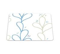 Questo Casa, Tapis de Souris rectangulaire avec Impression numérique - Antidérapant - pour Bureau et Maison - 22 x 18 cm