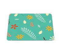 Questo Casa, Tapis de Souris rectangulaire avec Impression numérique - Antidérapant - pour Bureau et Maison - 22 x 18 cm
