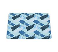 Questo Casa, Tapis de Souris rectangulaire avec Impression numérique - Antidérapant - pour Bureau et Maison - 22 x 18 cm