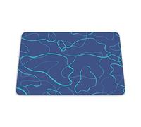 Questo Casa, Tapis de Souris rectangulaire avec Impression numérique - Antidérapant - pour Bureau et Maison - 22 x 18 cm