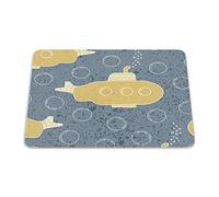 Questo Casa, Tapis de Souris rectangulaire avec Impression numérique - Antidérapant - pour Bureau et Maison - 22 x 18 cm